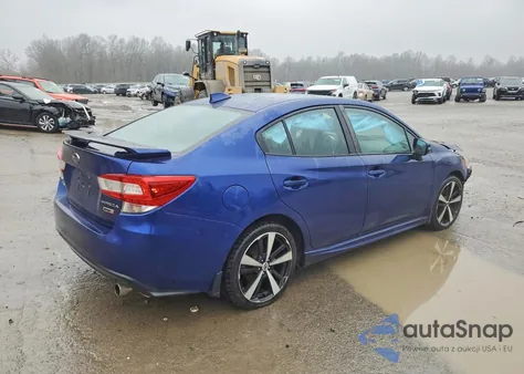 2017 Subaru Impreza Sport из США, поврежденный, VIN 4S3GKAM68H3617993